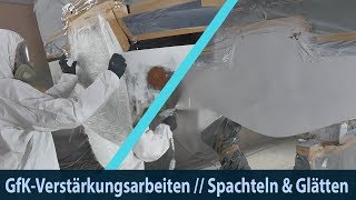 REFIT 4 – GfKReparaturarbeiten  Spachteln amp Glätten [upl. by Calabrese]