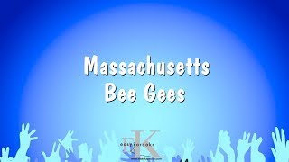 Massachusetts  Bee Gees Karaoke Version [upl. by Anailil]