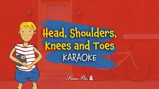 Head Shoulders Knees and Toes Karaoke with Lyrics for kids [upl. by Mathilde]