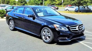 2016 Mercedes Benz E250 EClass BlueTEC 4MATIC Twin Turbo Diesel Start Up Review and Tour [upl. by Eirrab]