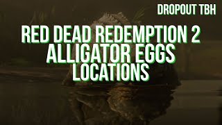 Red Dead Redemption 2  Alligator Eggs Locations [upl. by Kung]