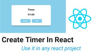 Timer In React [upl. by Ivor737]