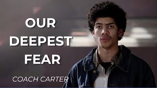 Coach Carter Our Deepest Fear  Inspirational Scene [upl. by Ainecey28]