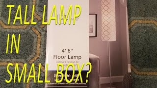 WALMART MAINSTAYS FLOOR LAMP REALLY [upl. by Sackey933]