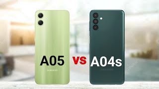 Samsung A05 vs Samsung A04s [upl. by Burner513]