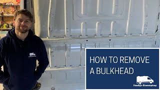 How to remove a bulkhead from a van  Vanlife Conversions [upl. by Aihsyla530]