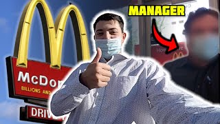 Recording My McDonalds Job Interview HIRED [upl. by Eeloj]