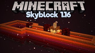 Basalt Delta Magma Cube Farm in Skyblock ▫ Minecraft 116 Skyblock Tutorial Lets Play Part 16 [upl. by Ahsinhoj]