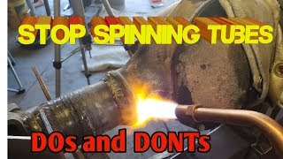 Welding Axle Tubes Detailed Instructions [upl. by Arihsat]