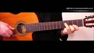 Labelled with Love  Squeeze fingerstyle guitar solo  link to TAB in description [upl. by Sher945]