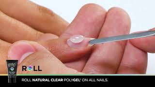 Gelish Polygel One Color Overlay  NAGELPRODUCTENNL [upl. by Nawd]