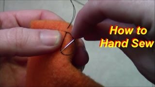 How to Sew by Hand [upl. by Naesyar977]