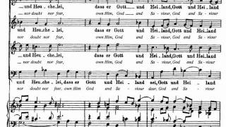 Bach  Cantata BWV 147  I Herz und Mund und Tat und Leben w score [upl. by Hcnarb850]