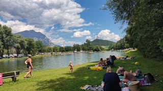 Mieminger Badesee Swimming Lake [upl. by Lenoil]