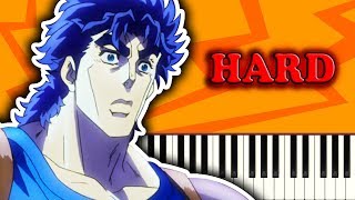 JOJOS BIZARRE ADVENTURE OP 1 JOJO SONO CHINO SADAME  Piano Tutorial [upl. by Conlin]