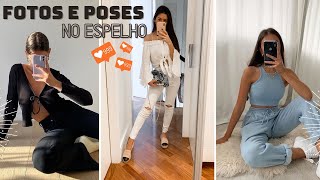 Dica de poses para fotos no espelho e selfies  Como eu faço  Mi Garcia [upl. by Millda]