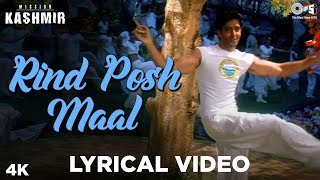 Rind Posh Maal Lyrical  Mission Kashmir  Shankar Mahadevan  Hrithik Roshan Preity Zinta [upl. by Hadias]