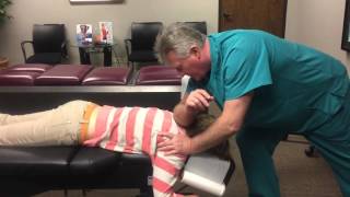 Houston Chiropractor Dr Johnson Treats Severe Neck Pain Upper Back Pain amp Muscle Spasms [upl. by Vala220]