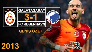 2013  Galatasaray 31 Kopenhag  Geniş Özet  Full HD [upl. by Nirhtak]