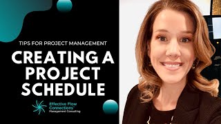 Creating A Project Schedule In Smartsheet  Tips For Project Management [upl. by Ydnew115]