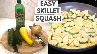 Easy Skillet Zucchini and Yellow Squash [upl. by Anib]