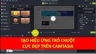 Cách tạo hiệu ứng chuột khi quay màn hình [upl. by Akihsar]