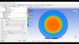 CFD Analysis of Double Pipe Counter Flow Heat Exchanger  ANSYS Tutorial [upl. by Clite]