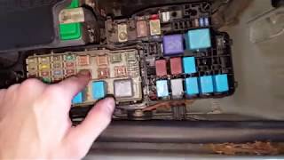 Toyota Camry AC Relays and Fuses How to Check [upl. by Ailhat]