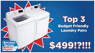 Top 3 Cheap Top Load Washers of 2020 [upl. by Lonyer835]