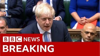 Boris Johnson makes first Commons statement as PM  BBC News [upl. by Gen107]