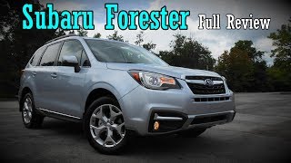 2018 Subaru Forester Full Review  XT amp 25i  Touring Limited amp Premium [upl. by Emiolhs]