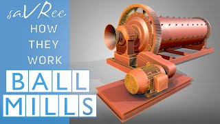 How Ball Mills Work Engineering and Mining [upl. by Nnyleimaj165]