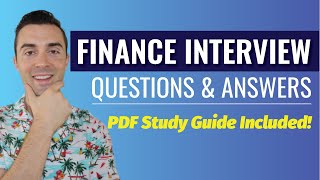 Finance Interview Questions amp Answers  For EntryLevel Roles [upl. by Oibesue116]