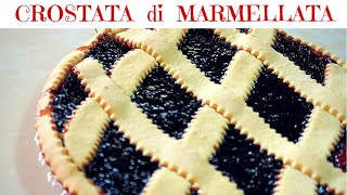 CROSTATA DI MARMELLATA SEMPLICE FATTA IN CASA DA BENEDETTA [upl. by Aicemat]