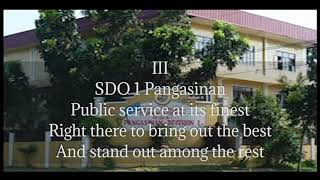 SDO 1 Pangasinan Hymn with lyrics [upl. by Josh]