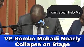 Breaking 😳 Kembo Mohadi Nearly Collapse on Stage [upl. by Gunthar954]