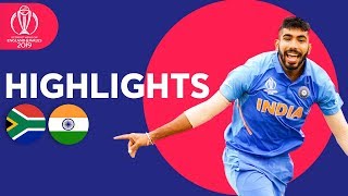 Rohit Hundred Seals Win  South Africa vs India  Match Highlights  ICC Cricket World Cup 2019 [upl. by Aissela]