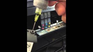 Quick and easy way to refill HP 932933 Inkjet Cartridges [upl. by Tinya]