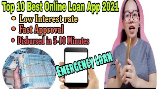 Top 10 Best Online Loan App  Philippines 2021 Fast amp Easy Approval  Yana Amawan [upl. by Anij]