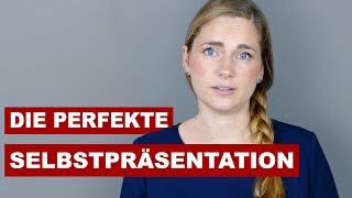 Vorstellungsgespräch Die perfekte Selbstpräsentation  Beispiel [upl. by O'Gowan622]