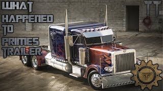 What Happend To Optimus Primes Trailer After DOTM [upl. by Eittap]