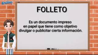 FOLLETO VOLANTE DIPTICO y TRIPTICO [upl. by Llenreb512]