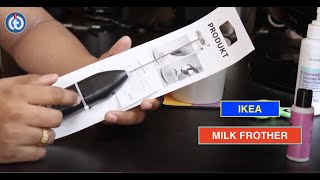 IKEA MILK FROTHER Review amp Battery Installation [upl. by Joiner]