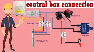 Submersible Motor Control Box Connection [upl. by Jaddan]