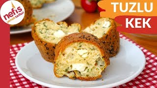 BÖREK TADINDA MUHTEŞEM Tuzlu Kek Tarifi [upl. by Ebag]