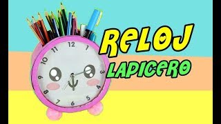 LAPICERO RELOJ ORIGINAL  MANUALIDADES FÁCILES para hacer en CASA [upl. by Suiramad]