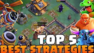 🔥 Top 5 Best Builder Base 10 Attack Strategies – DOMINATE BB10 🔥 [upl. by Leafar52]