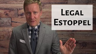 What is Estoppel [upl. by Aina]