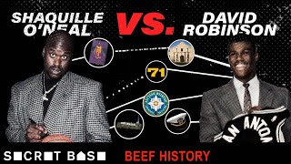 Shaqs 10year beef with David Robinson included the pettiest 71point game and one huge lie [upl. by Eileen]