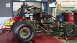 410 sprint car Dyno test [upl. by Odiug]